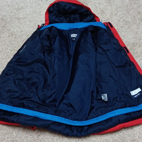 Lands'End ski jacket with hood, size medium - Picture 3 of 10
